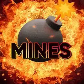 Crash Games logo of Mines from Turbo Games at VemaBet Casino