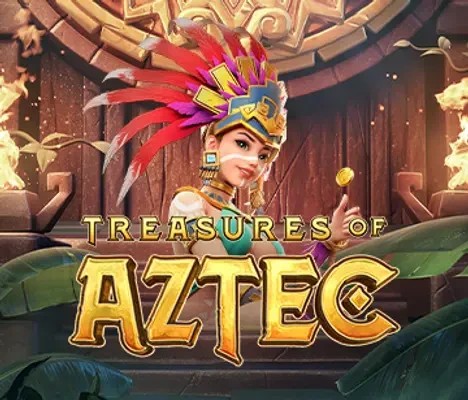 Treasures of Aztec slot logo by PG Soft at VemaBet Casino